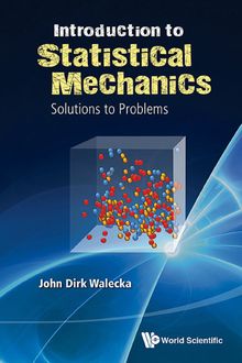 Introduction to Statistical Mechanics, John Dirk Walecka