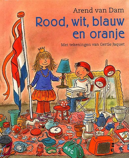 Rood, wit, blauw en oranje, Arend van Dam