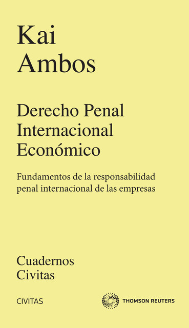Derecho Penal Internacional Económico, Kai Ambos