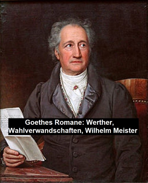 Goethes Romane: Werther, Wahlverwandschaften, Wilhelm Meister, Johann Wolfgang von Goethe