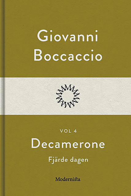 Decamerone vol 4, fjärde dagen, Giovanni Boccaccio
