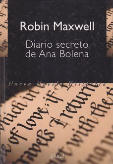 Diario Secreto De Ana Bolena, Robin Maxwell