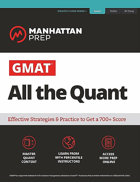 GMAT All the Quant, Manhattan Prep
