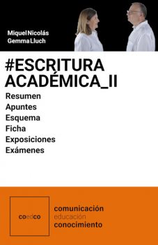 Escritura_Académica_II_Textos, Gemma Lluch, Miquel Nicolás