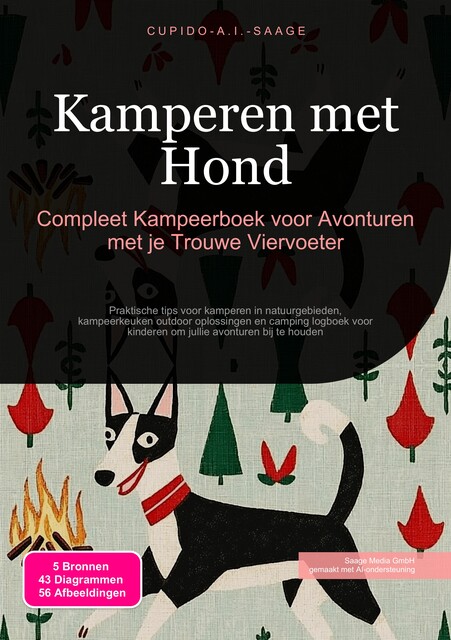 Kamperen met Hond, Cupido A.I. Saage