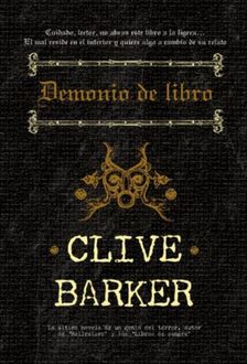 Demonio De Libro, Clive Barker