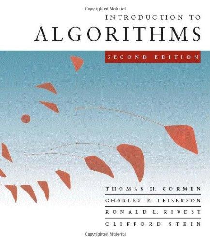 Introduction to algorithms, Thomas H.Cormen