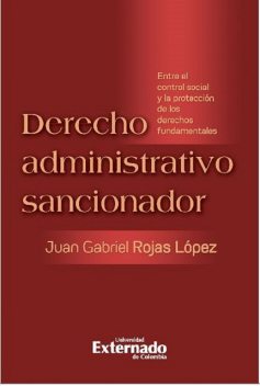 Derecho administrativo sancionador, Juan Gabriel Rojas López