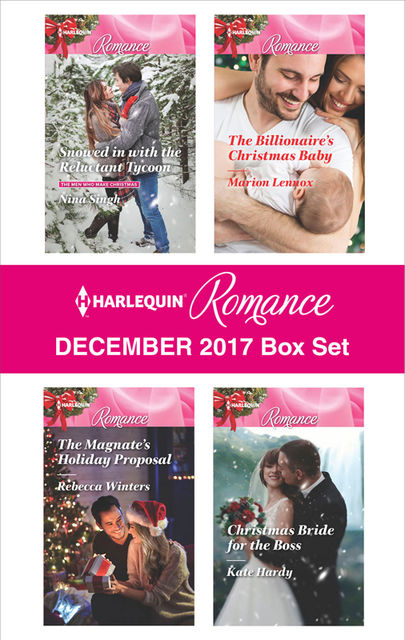Harlequin Romance December 2017 Box Set, Marion Lennox, Rebecca Winters, Kate Hardy, Nina Singh
