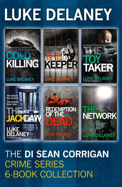 DI Sean Corrigan Crime Series: 6-Book Collection, Luke Delaney