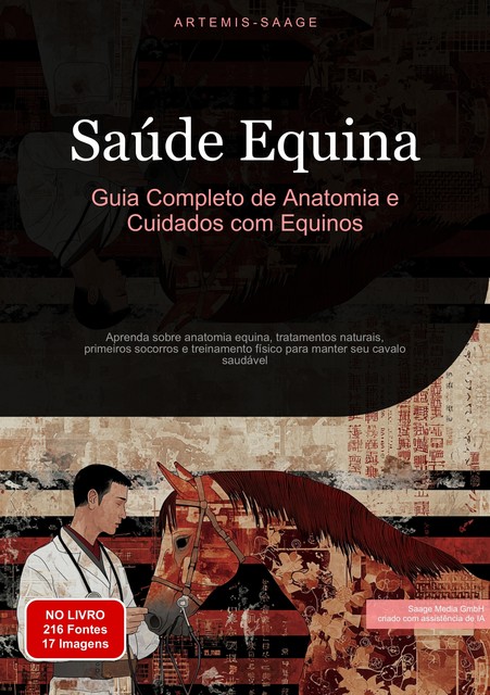 Saúde Equina: Guia Completo de Anatomia e Cuidados com Equinos, Artemis Saage