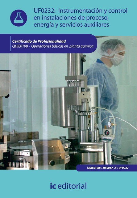 Instrumentación y control en instalaciones de proceso, energía y servicios auxiliares. QUIE0108, Santiago Rojano Ramos