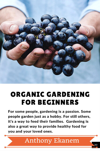 Organic Gardening For Beginners, Anthony Ekanem