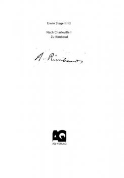 Nach Charleville, Erwin Stegentritt