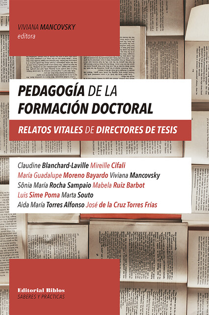 Pedagogía de la formación doctoral, Viviana Mancovsky