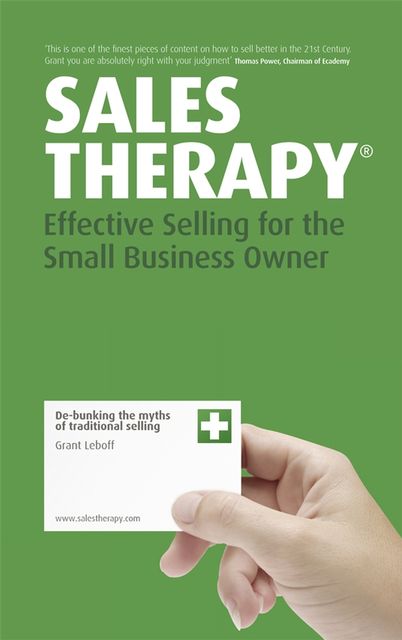 Sales Therapy, Grant Leboff