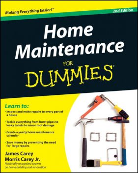 Home Maintenance For Dummies, 2nd Edition, James Carey, Morris Carey