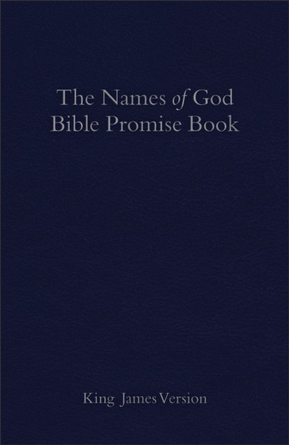 KJV Names of God Bible Promise Book, Blue Imitation Leather, Baker Publishing Group