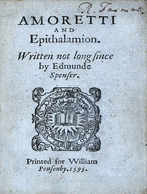 Amoretti and Epithalamion, Edmund Spenser