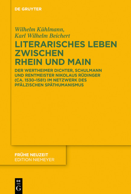 Literarisches Leben zwischen Rhein und Main, WILHELM KÜHLMANN, Karl Wilhelm Beichert