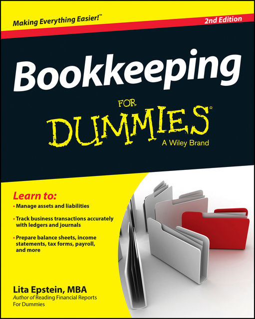 Bookkeeping Kit For Dummies, Lita Epstein