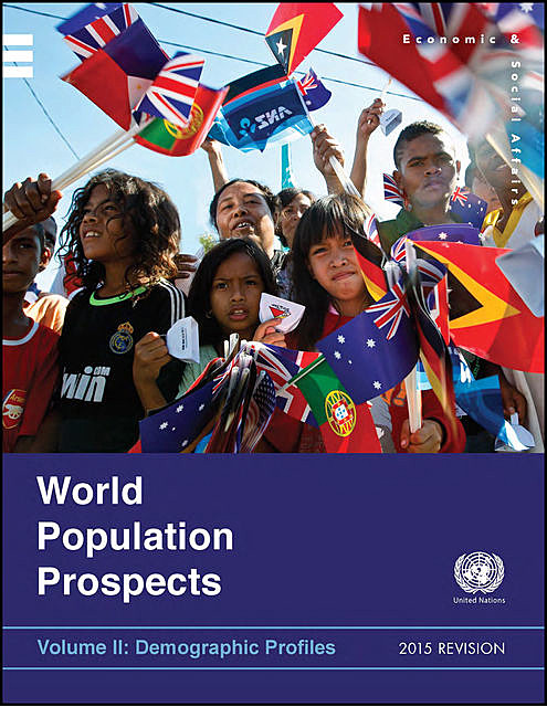 World Population Prospects, The 2015 Revision – Volume II: Demographic Profiles, Department of Economic, Social Affairs