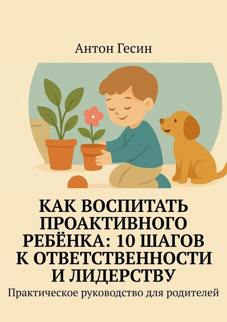 Как воспитать проактивного ребенка: 10 шагов к ответственности и лидерству. Практическое руководство для родителей, Антон Гесин