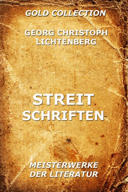 Streitschriften, Georg Christoph Lichtenberg