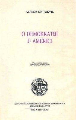 A. de Tocqueville, O demokratiji u Americi