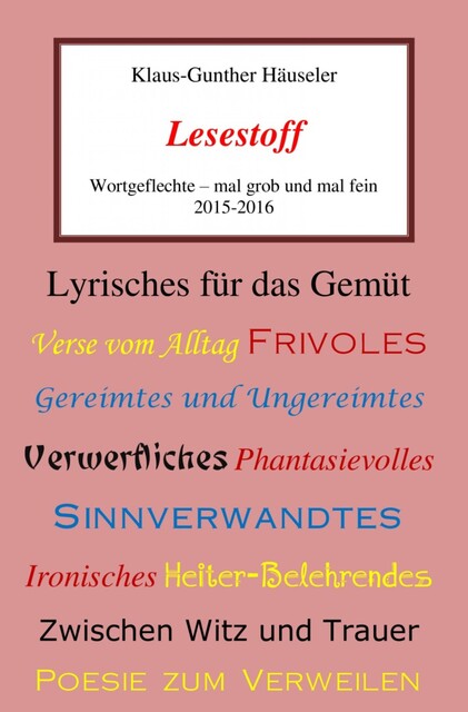 Lesestoff, Klaus-Gunther Häuseler