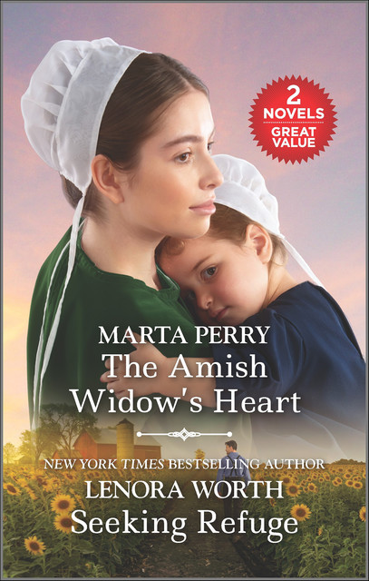 The Amish Widow's Heart and Seeking Refuge, Lenora Worth, Marta Perry