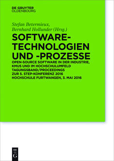 Software-Technologien und Prozesse, Bernhard Hollunder, Herausgegeben von Stefan Betermieux