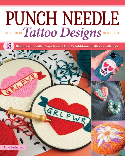 Punch Needle Tattoo Designs, Amy Buchanan