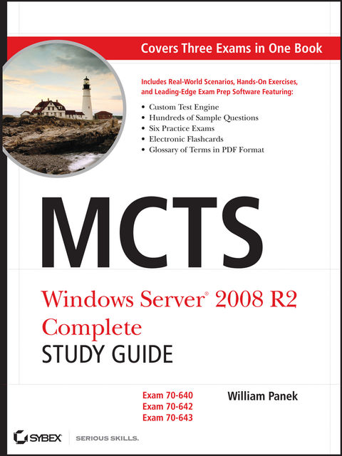 MCTS Windows Server 2008 R2 Complete Study Guide, William Panek