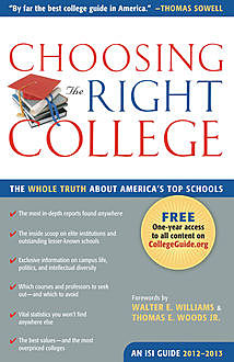 Choosing the Right College 2012–2013, John Zmirak