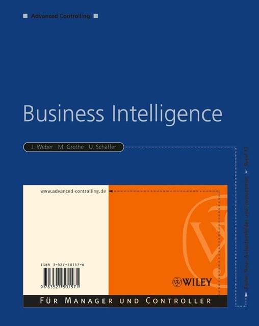 Business Intelligence, auml, rgen Weber, uuml, Martin Grothe, Utz Sch, ffer