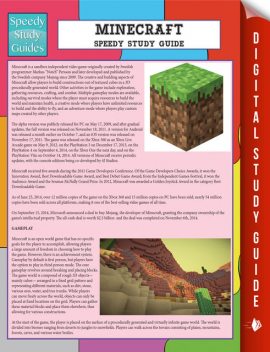 Minecraft Speedy Study Guide (Speedy Study Guide), Speedy Publishing
