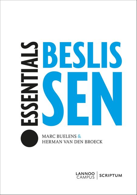Beslissen, Herman van den Broeck, Marc Buelens