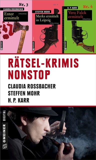 Rätsel-Krimis nonstop, H.P. Karr, Claudia Rossbacher, Steffen Mohr