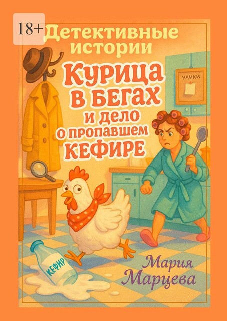Детективные истории. Курица в бегах и дело о пропавшем кефире. Ироничные детективы о необычных преступлениях и курьезах, Мария Марцева