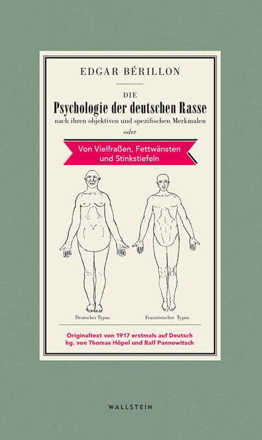 Die Psychologie der deutschen Rasse, Edgar Bérillon