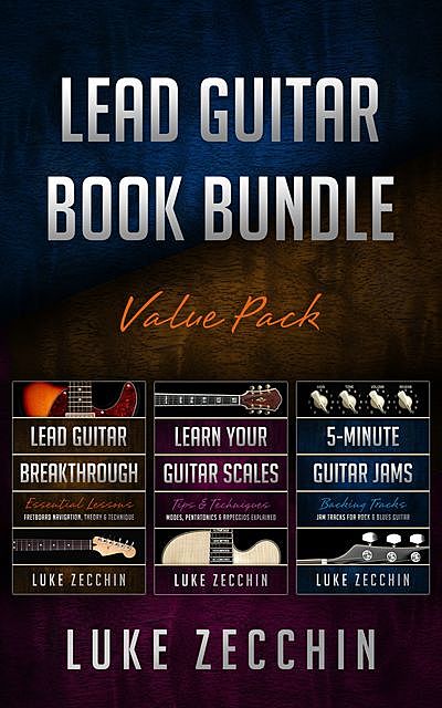 Lead Guitar Book Bundle, Luke Zecchin