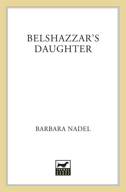 Belshazzar's Daughter, Barbara Nadel