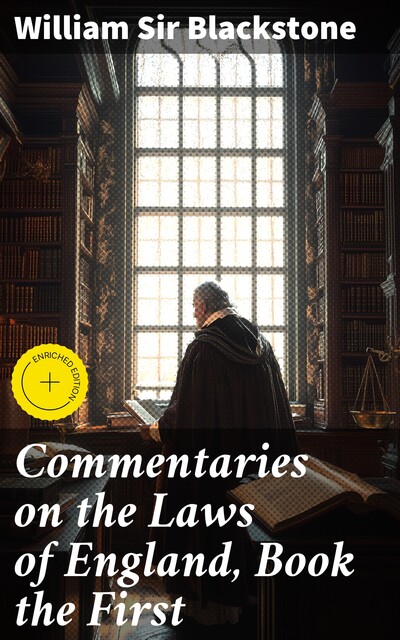 Commentaries on the Laws of England, Book the First, William Blackstone