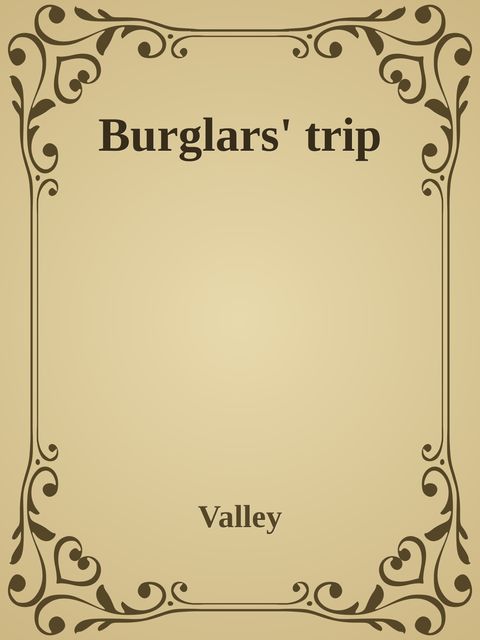 Burglars' trip, Valley