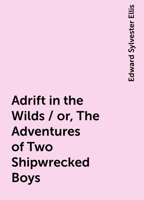 Adrift in the Wilds / or, The Adventures of Two Shipwrecked Boys, Edward Sylvester Ellis