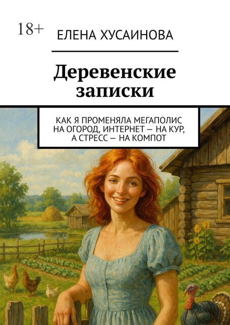 Деревенские записки. Как я променяла мегаполис на огород, интернет — на кур, а стресс — на компот, Елена Хусаинова