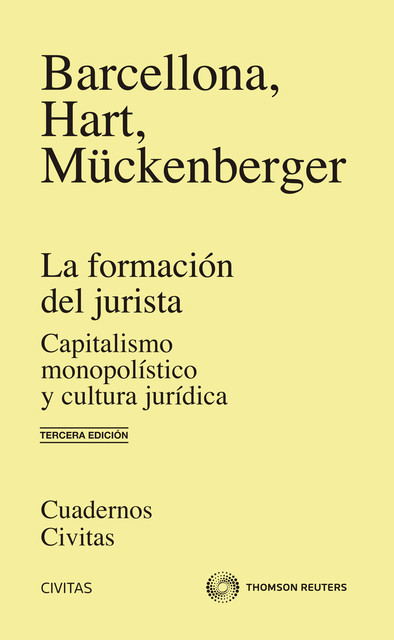 La formación del jurista, Dieter Hart, Prieto Barcellona, Ulrich Mückenberger