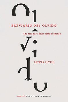 Breviario del olvido, Lewis Hyde