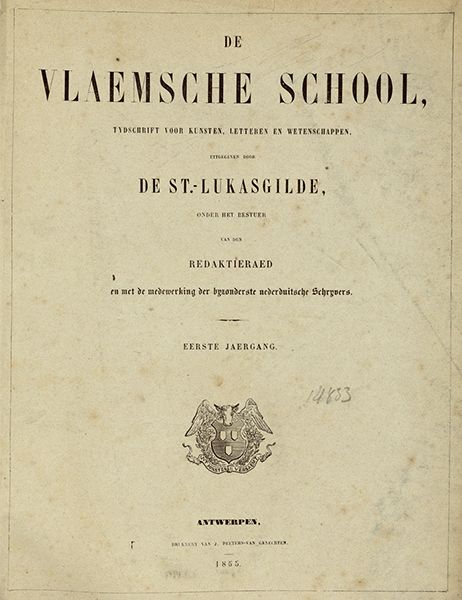 De Vlaamsche School. Jaargang 1, 